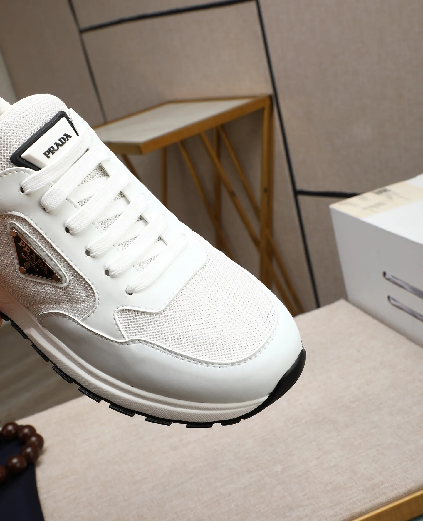 Men's shoes 💰540 🌹🌹[PRADA—Prada] latest model 🙈original replica! 👟👟👟Available here. The workmanship is top-notch. The upper is made from Italy. 🇮🇹Imported first-layer cowhide. ❗️Breathable cowhide lining@Suitable for travel. The original version has an enlarged engraved sole, making it suitable for all kinds of travels, showing low-key luxury. Let quality speak for itself. Color: Size: 38-44